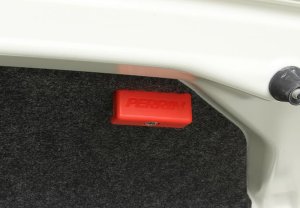 Subaru WRX STI Trunk Handle - Perrin Performance - Red - `07-`25